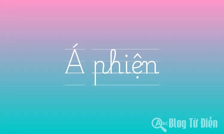 Á phiện