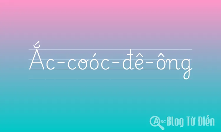 Ắc-coóc-đê-ông