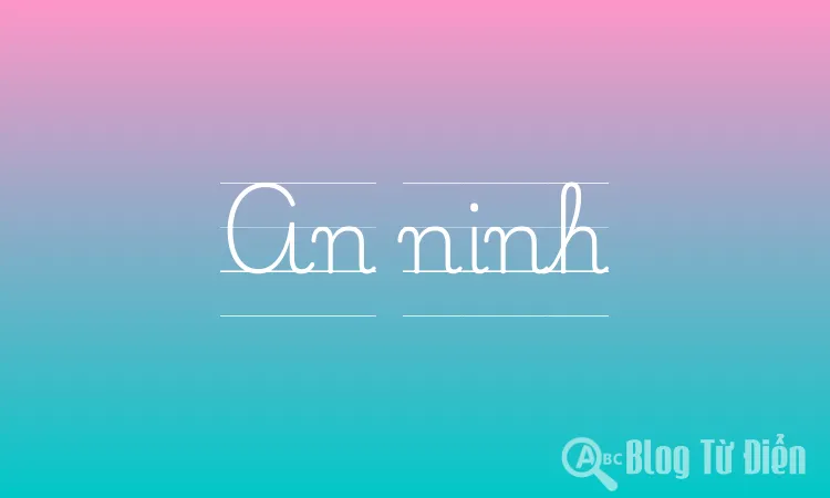 An ninh