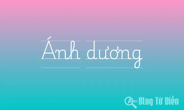 Ánh dương
