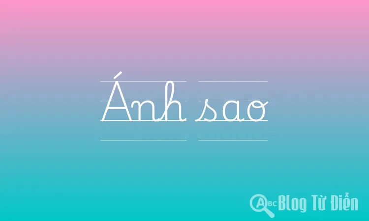 Ánh sao