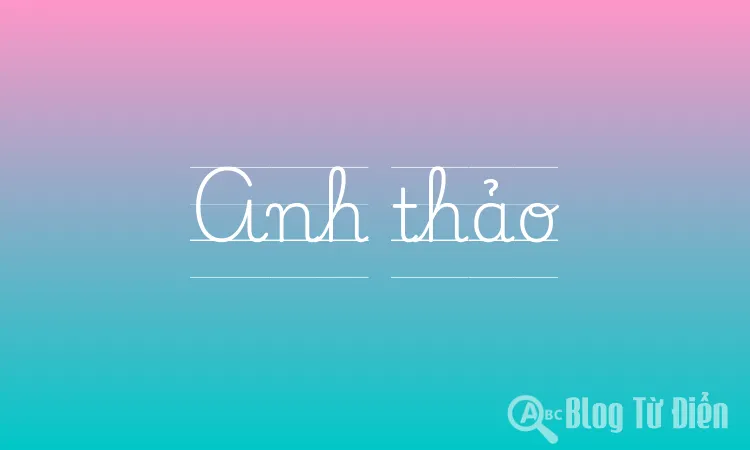 Anh thảo