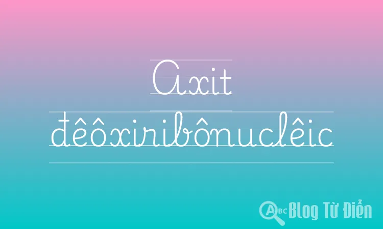 Axit đêôxiribônuclêic