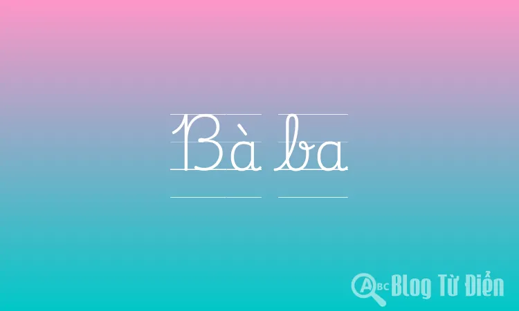Bà ba