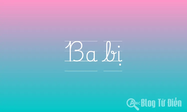 Ba bị