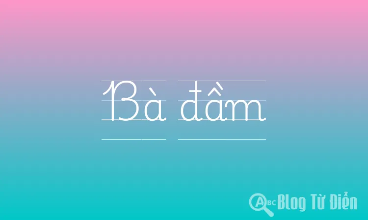 Bà đầm