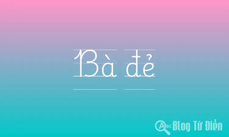 Bà đẻ