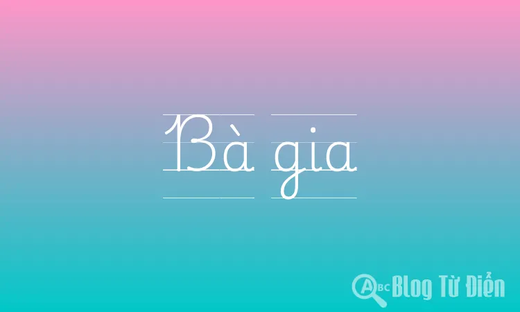 Bà gia