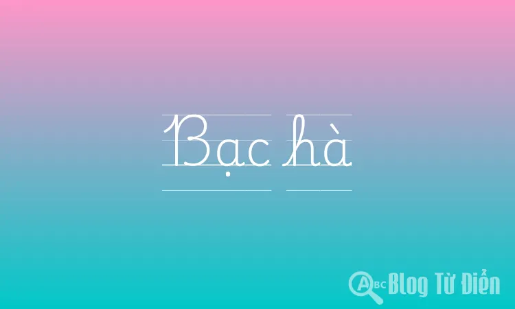 Bạc hà