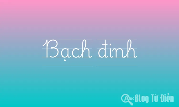 Bạch đinh