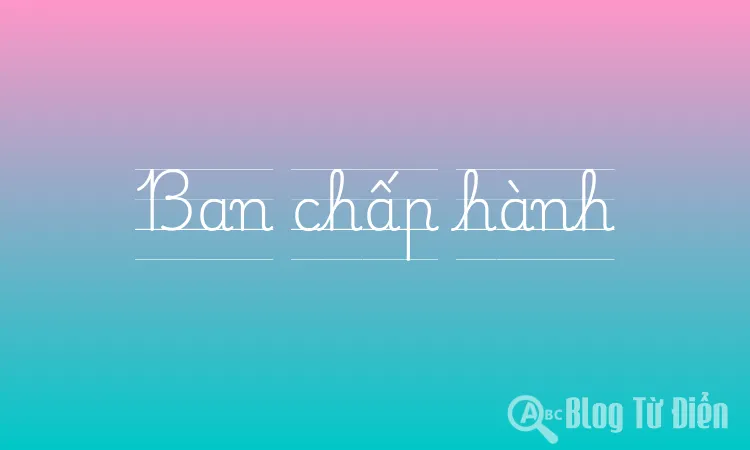 Ban chấp hành