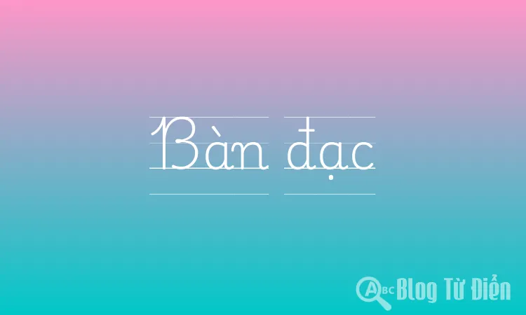 Bàn đạc