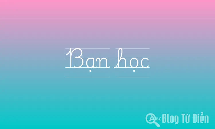 Bạn học