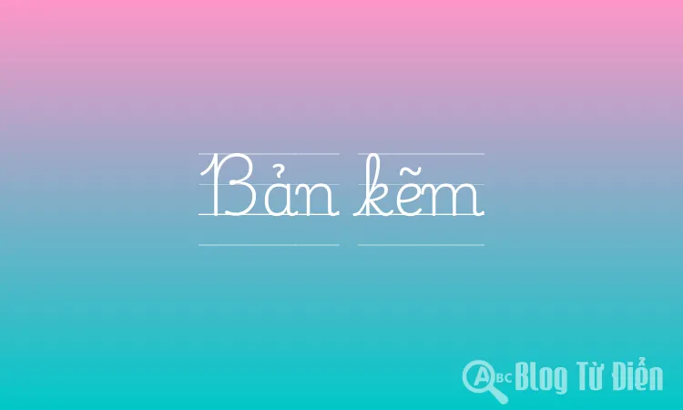 Bản kẽm