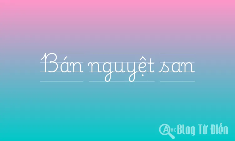 Bán nguyệt san