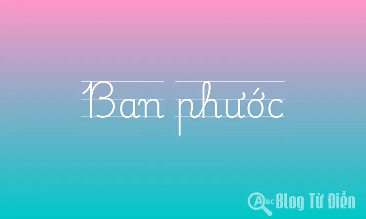 Ban phước