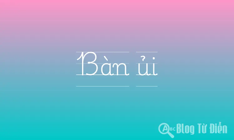 Bàn ủi