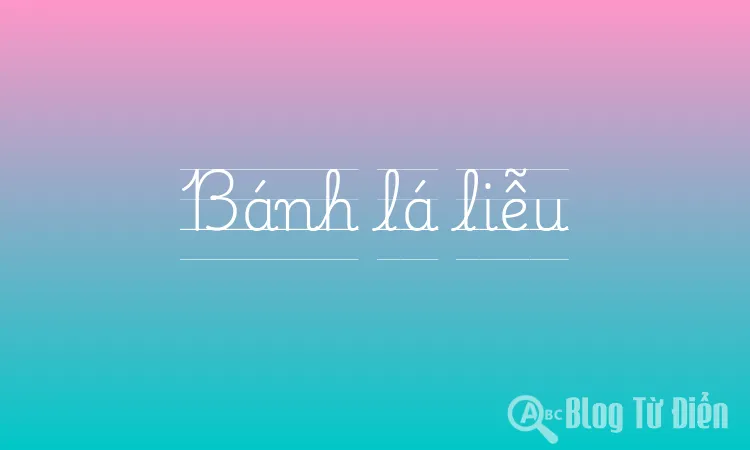 Bánh lá liễu