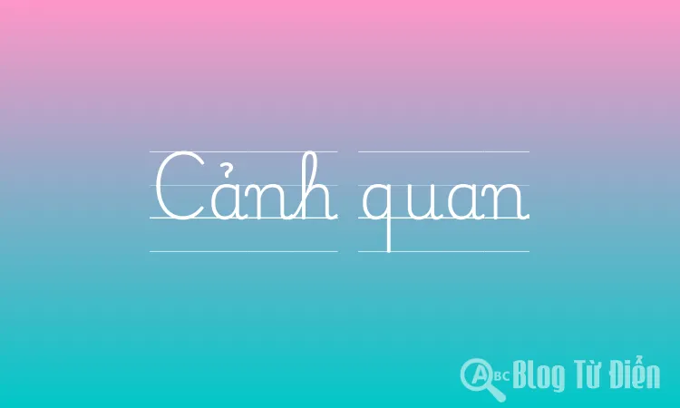 Cảnh quan