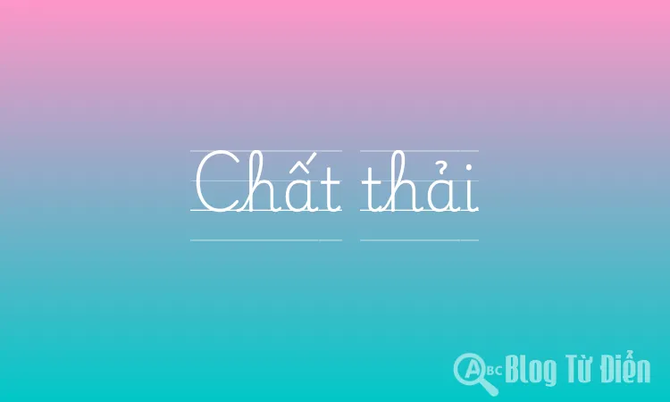 Chất thải