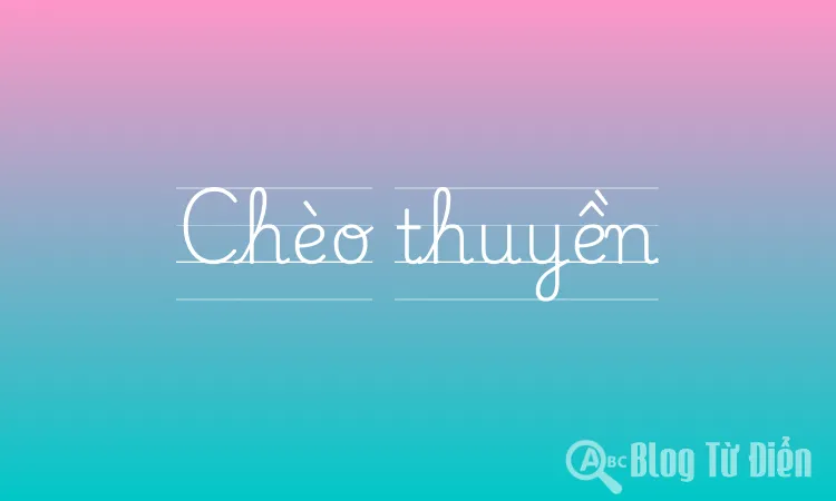 Chèo thuyền