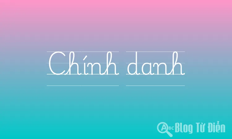 Chính danh