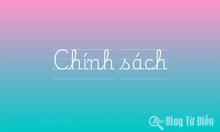 Chính sách