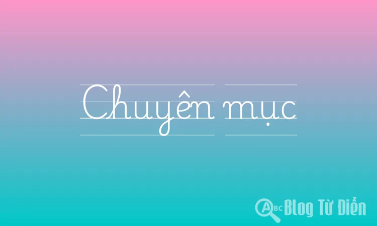Chuyên mục