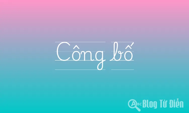 Công bố