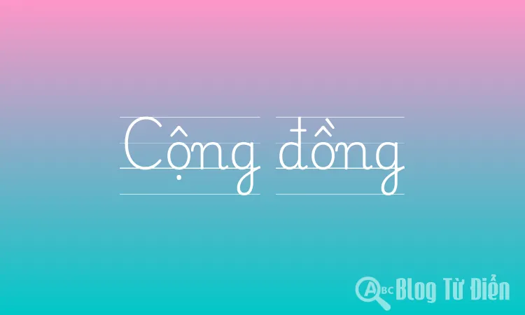 Cộng đồng