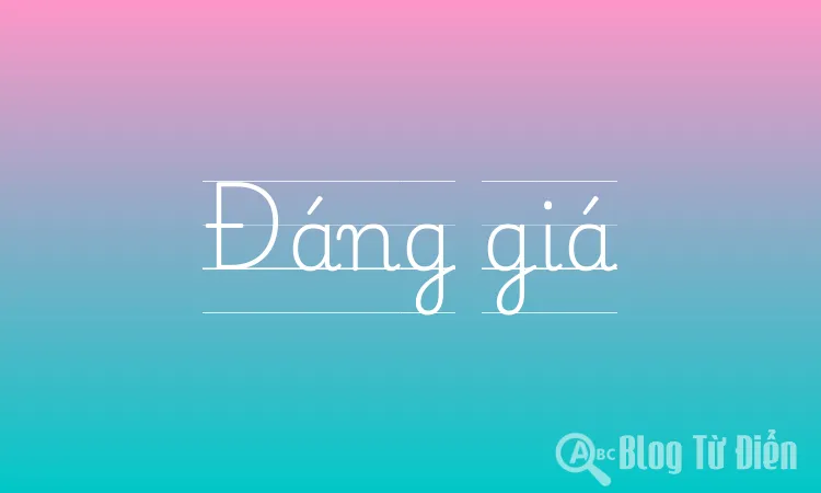 Đáng giá