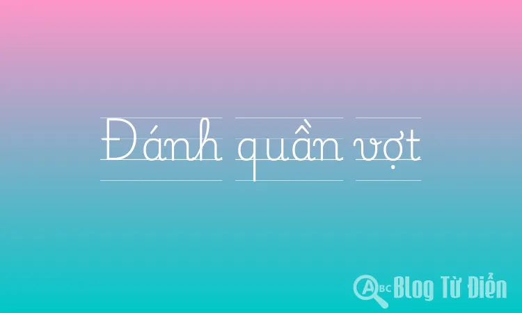 Đánh quần vợt