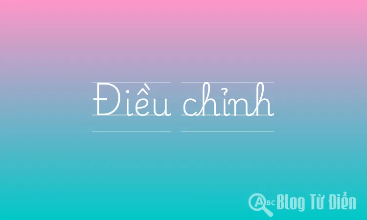 Điều chỉnh