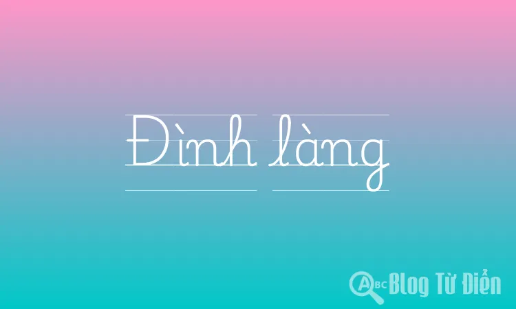 Đình làng
