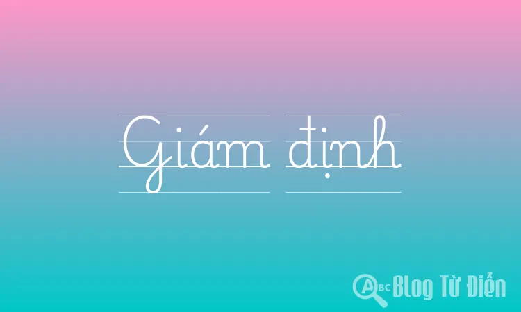 Giám định
