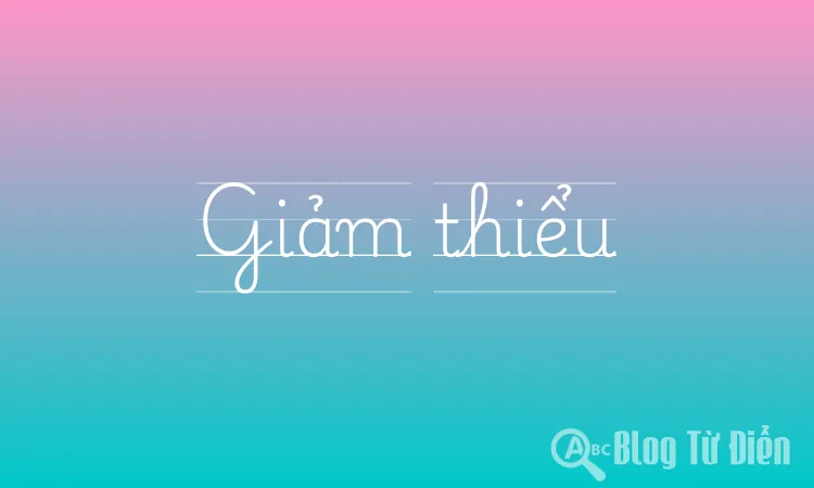 Giảm thiểu