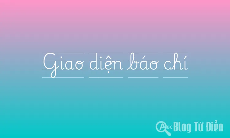 Giao diện báo chí