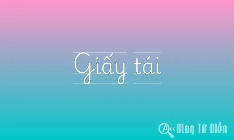 Giấy tái