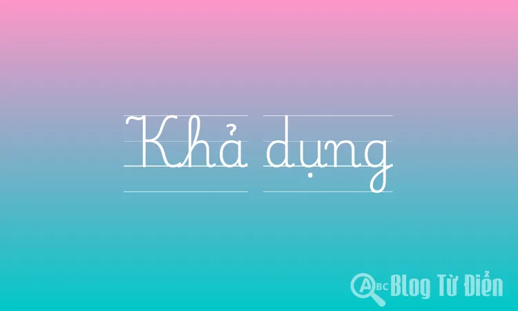 Khả dụng