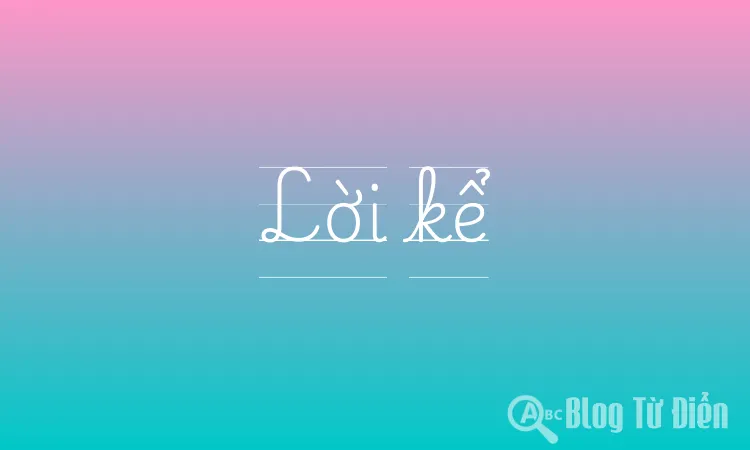 Lời kể