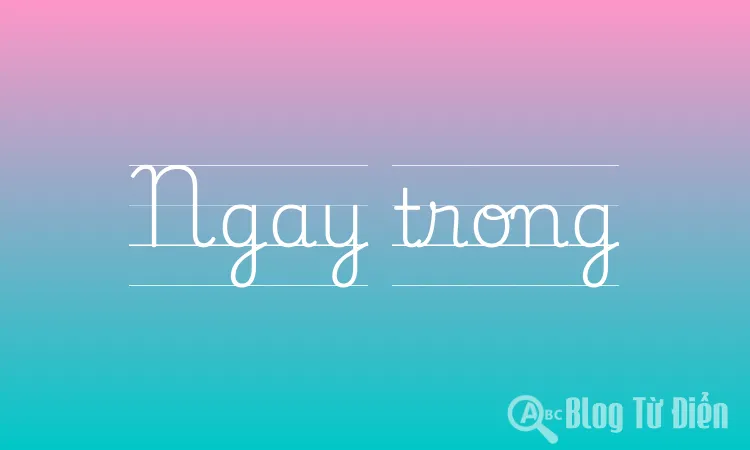 Ngay trong