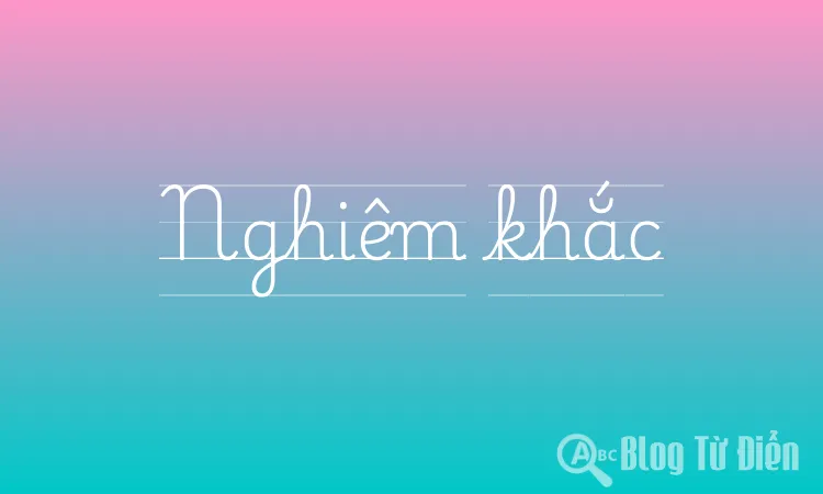 Nghiêm khắc