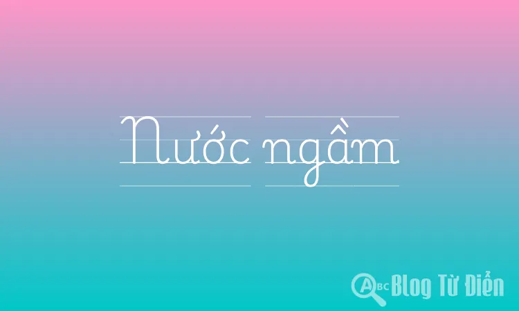 Nước ngầm