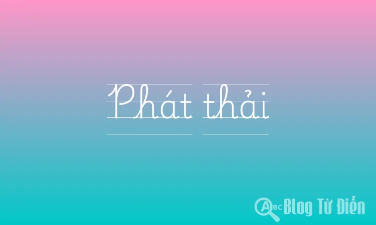 Phát thải