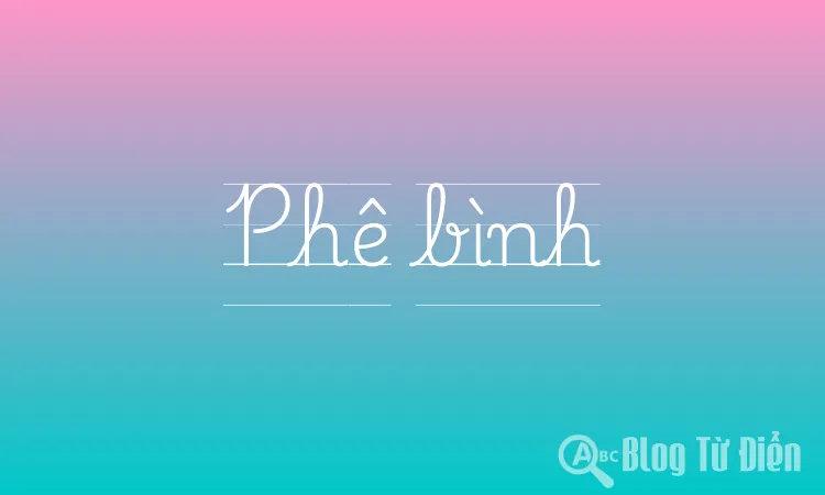 Phê bình
