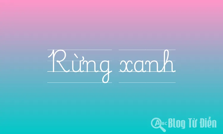 Rừng xanh