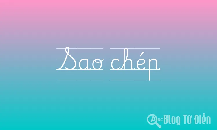 Sao chép