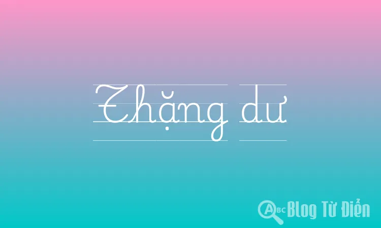 Thặng dư