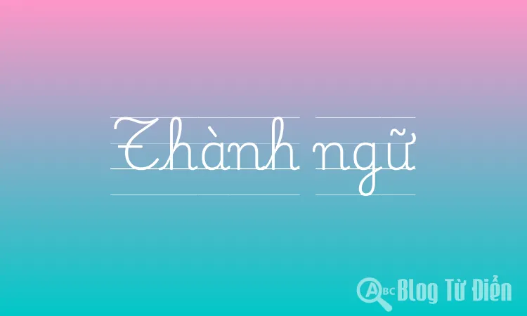 Thành ngữ