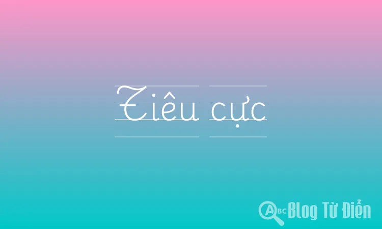 Tiêu cực